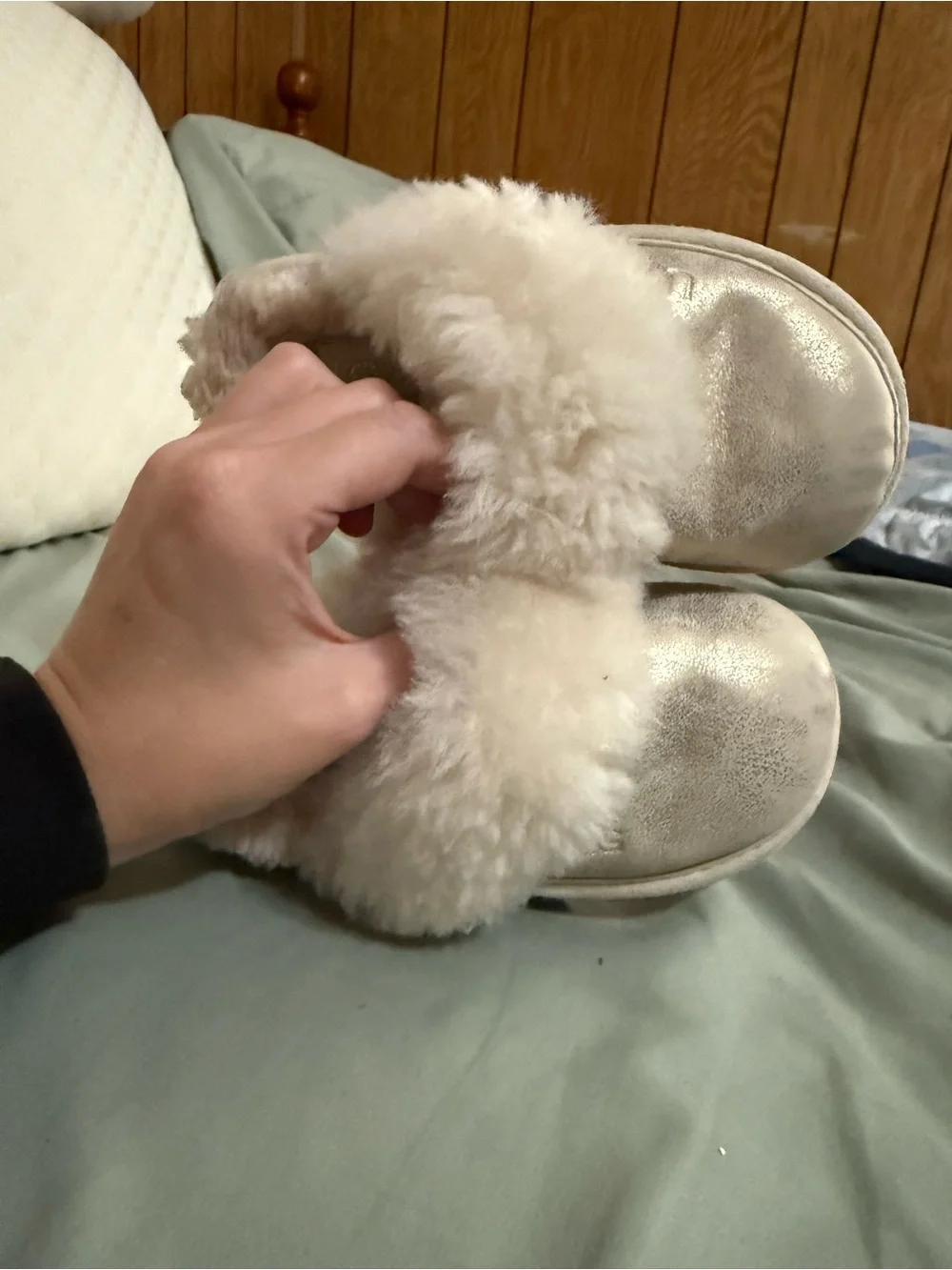 UGG shearling slide